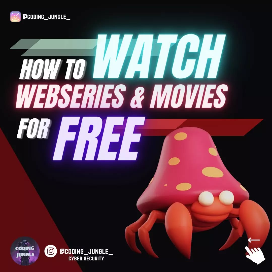 How to watch web series and movies for free
